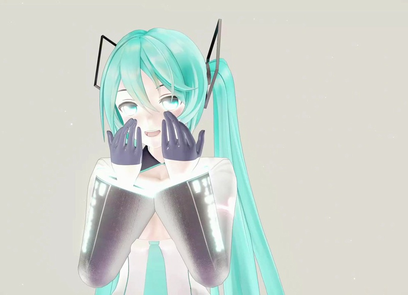 Hatsune Miku Undress Dance Hentai Vocaloid Mmd 3D Clear Blue Hair