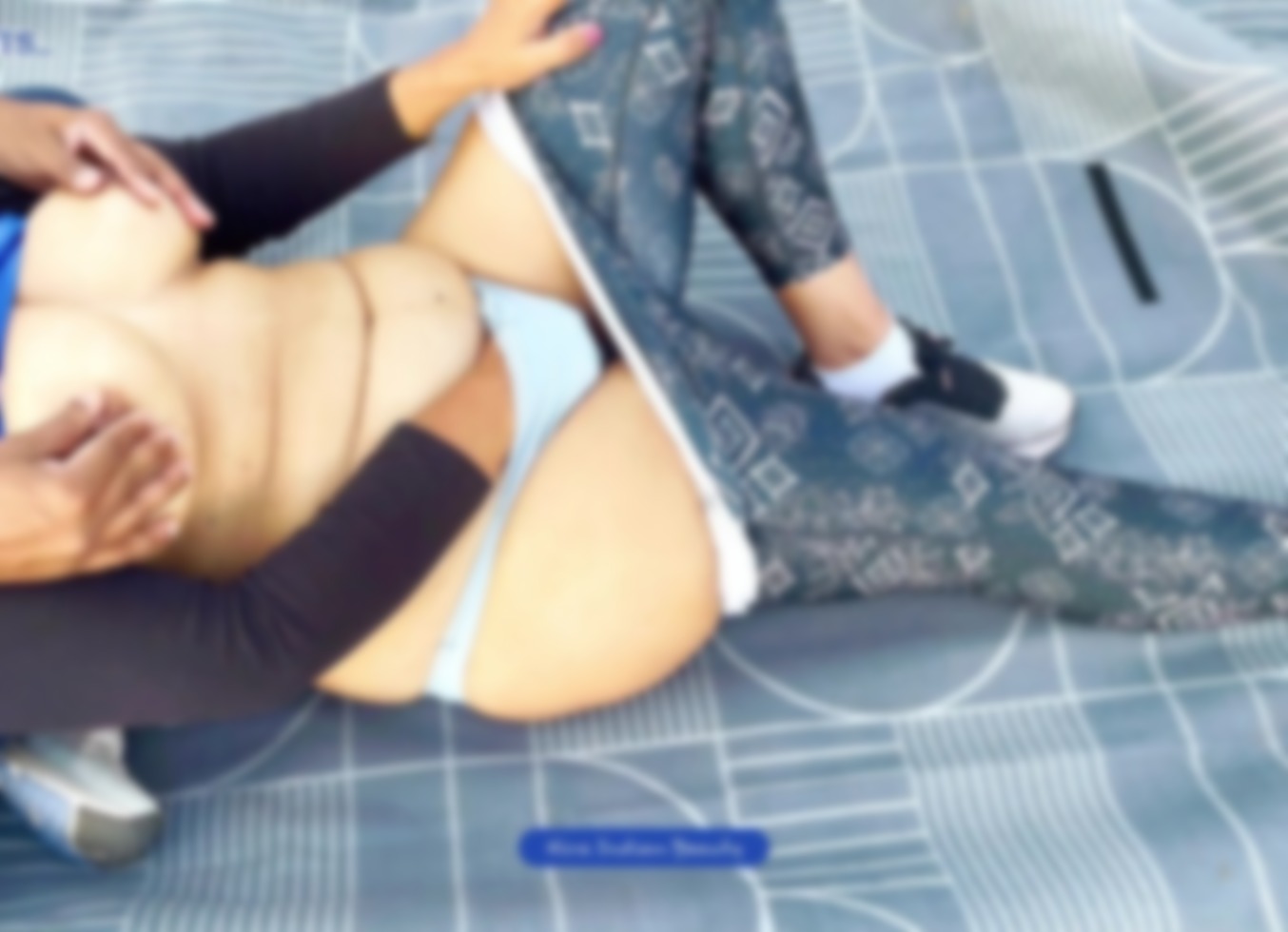 Indian MILF Wife Melts Under Husband's Touch - Outdoor Sensual Massage, Pressing Boobs & Fingering