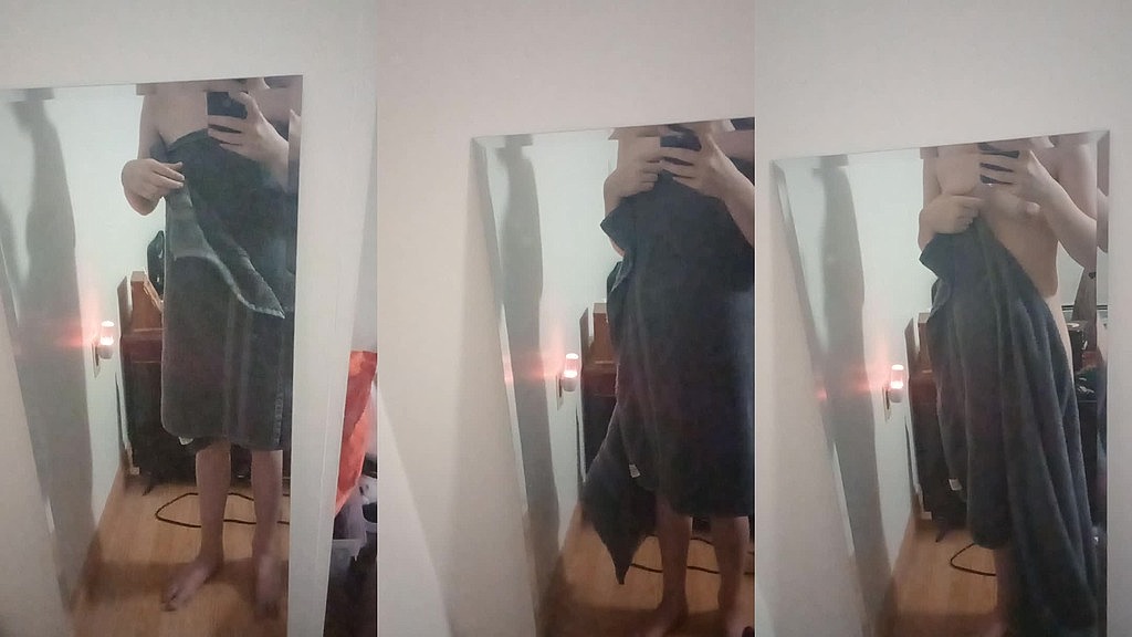 post shower tease ? (Sluttybxnny) post shower tease ? (Sluttybxnny)