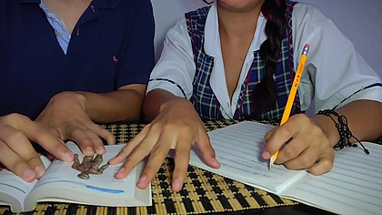 Horny Student Fuck With Her Study Partner