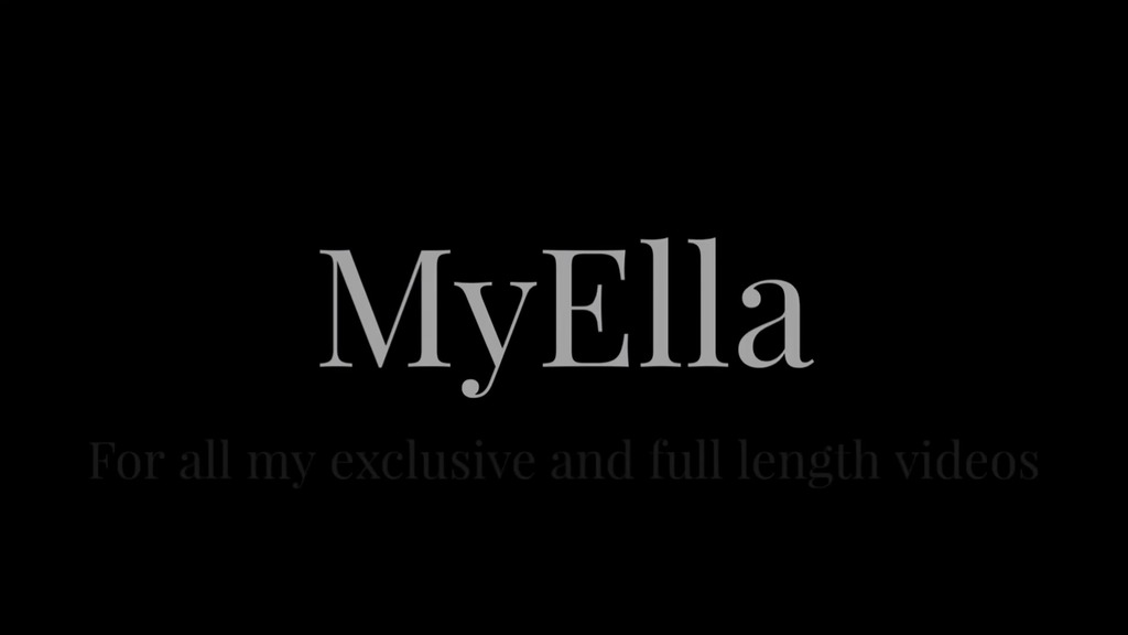 ella plays with cock in nude pantyhose