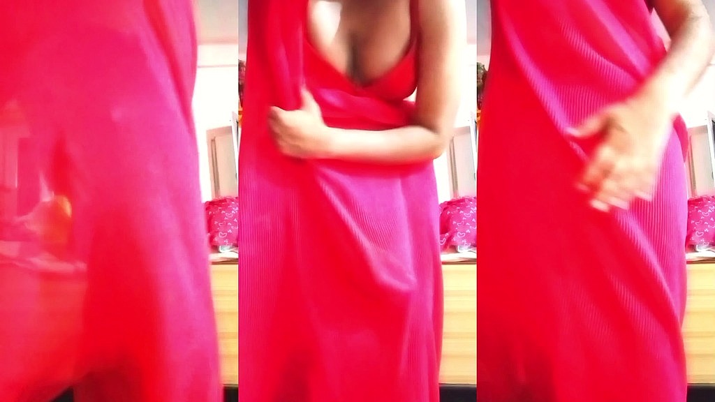 indian gay crossdresser gaurisissy pressing her big boobs in pink saree (Gaurissy) indian gay crossdresser gaurisissy pressing her big boobs in pink saree (Gaurissy)