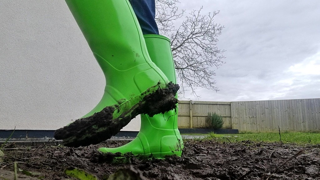 muddy wellies (Brook Logan) muddy wellies (Brook Logan)