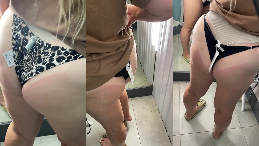 trying on different panties in the fitting room (Tommy Fry, Beautiful Ann) trying on different panties in the fitting room (Tommy Fry, Beautiful Ann)