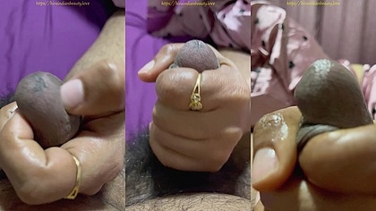 Horny Indian Teacher gives Sensual Cock Massage to Young Student - Penis Rubbing and Handjob