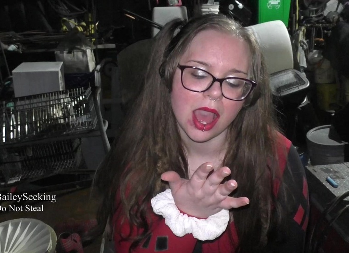 Harley Quinn Cosplay Smoke