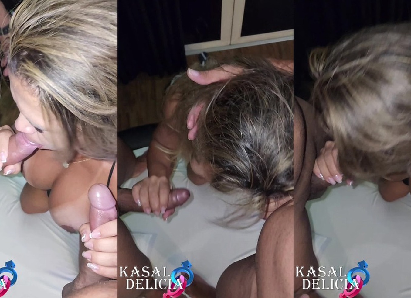 Casadinha Safada Fazendo Um Boquete Em Dois Comedores Amigo Do Seu Marido