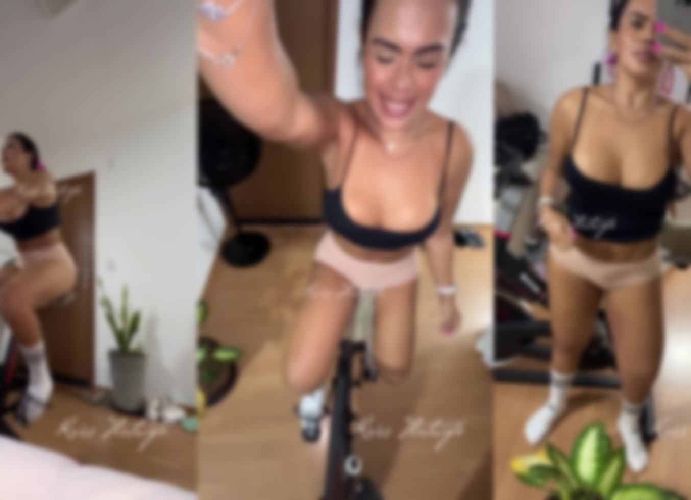 Finalizando O Dia Com Aquele Cardio Gostoso, Gostaram Do Meu Shortinho? Breve Conto Uma Novidade Para Voces De Um Upgrade Que Fiz!