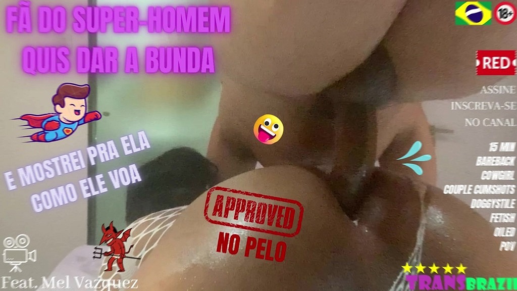 fa do super-homem quis dar a bunda e mostrei pra ela como ele voa (Lucciano Salvatore, Mel Vazquez) fa do super-homem quis dar a bunda e mostrei pra ela como ele voa (Lucciano Salvatore, Mel Vazquez)