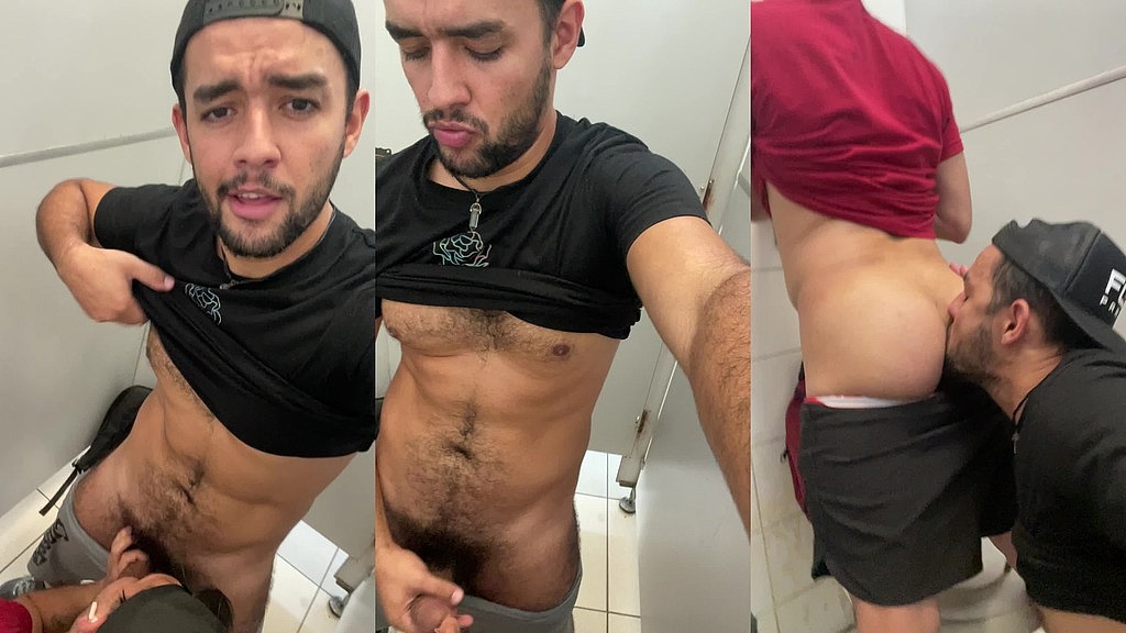 era para ser uma mamada no banheiro e acabou sendo fodido e gozando com rola na bunda. (Socyal Sem Camisa, Vst do Interior) era para ser uma mamada no banheiro e acabou sendo fodido e gozando com rola na bunda. (Socyal Sem Camisa, Vst do Interior)
