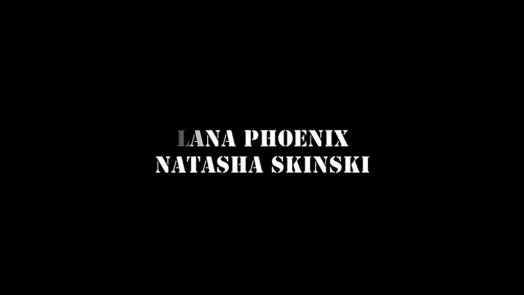 lana phoenix gets strap-on pussy fucked by natasha skinski