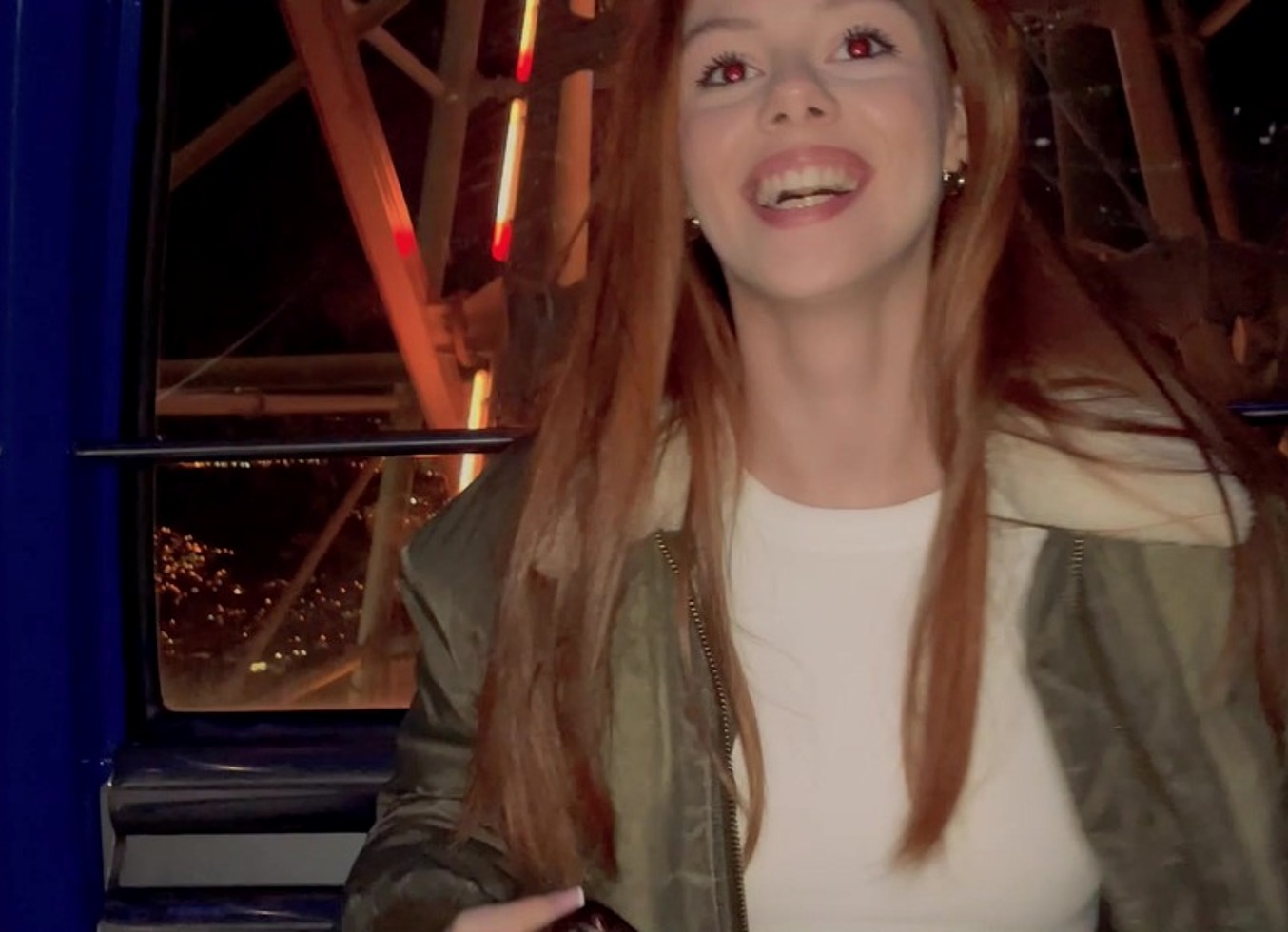 Aphrodite On A First Date On The Ferris Wheel | Public Blowjob POV | Sex Therapy