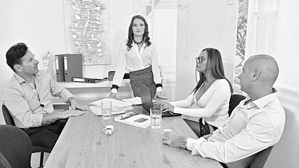 Daring Delivery Chapter 2: Group Fun Unleashed - Olivia Westsun And Olivia Del Rio Take Group Play Into the Office Adventures