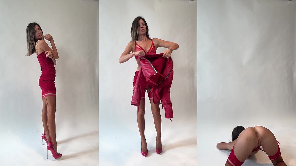 сольна сесія в червоному (Джина Герсон) solo session in red (Gina Gerson)