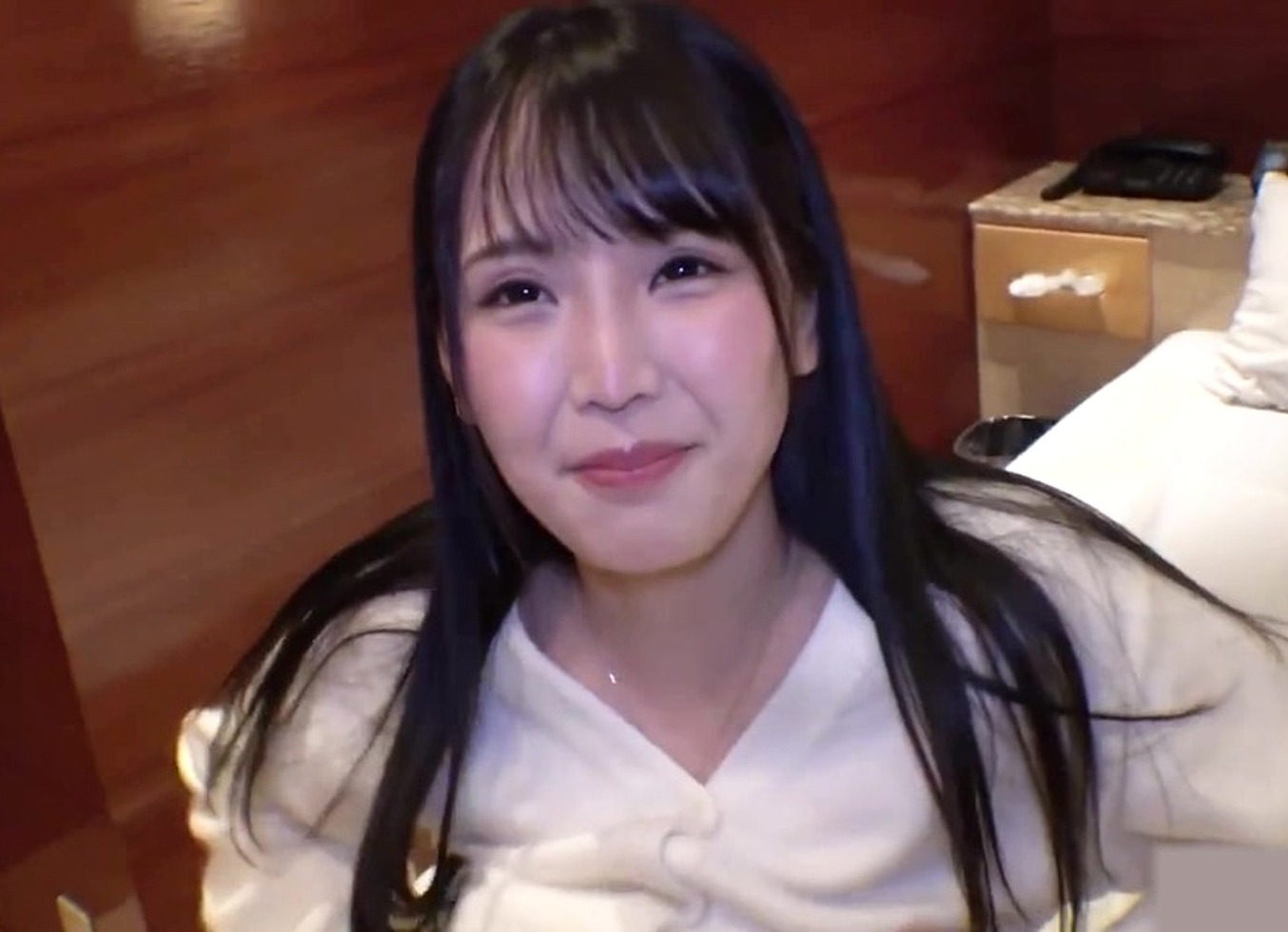 Married Japanese Black-Haired Beauty, Slender Amateur. Blowjob And Creampie Sex. Uncensored, 1