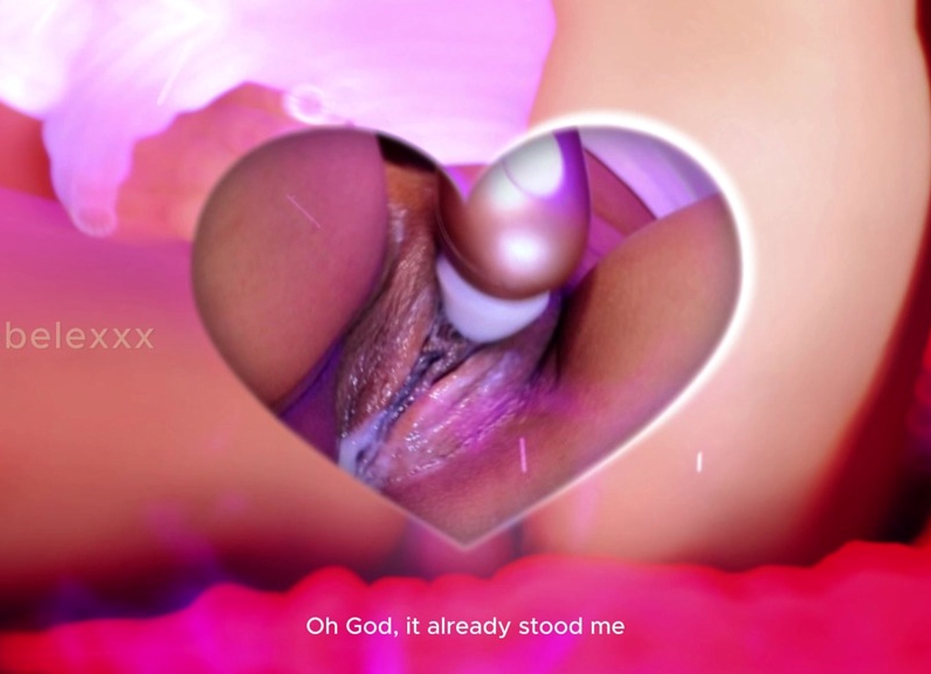 Bebelexxx's Dripping Wet Cunt Is The Perfect Home For A Buzzing Toy, Her Slick Juices Easing Its Passage As It Delves Deep Inside