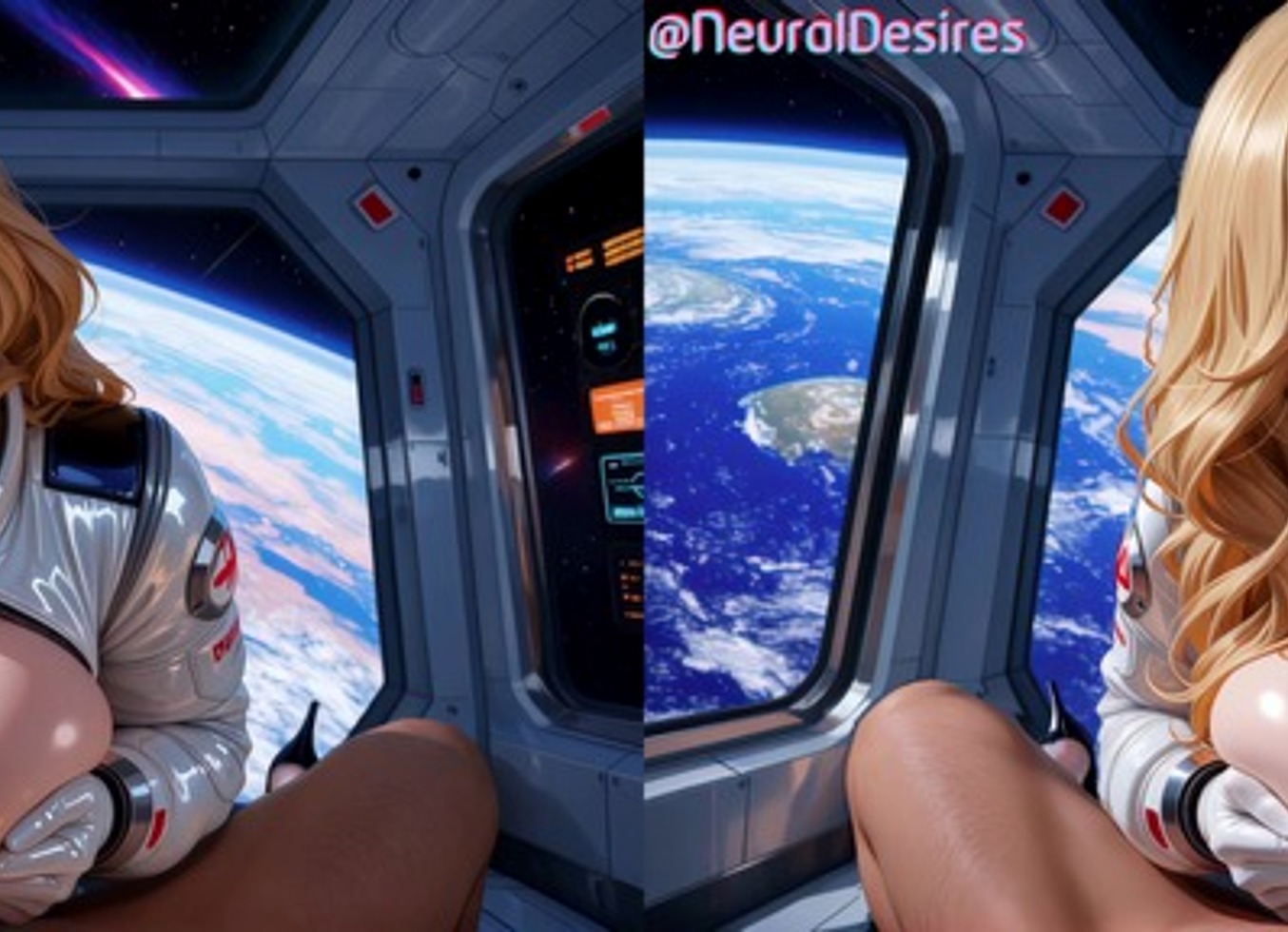 Starlight Seductress (Side-By-Side VR) ~ AI-Generated