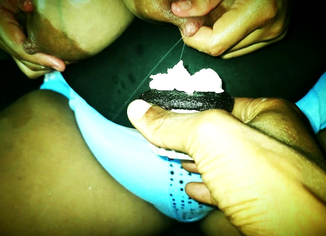 Latina BBW Sub Cumcake Eater