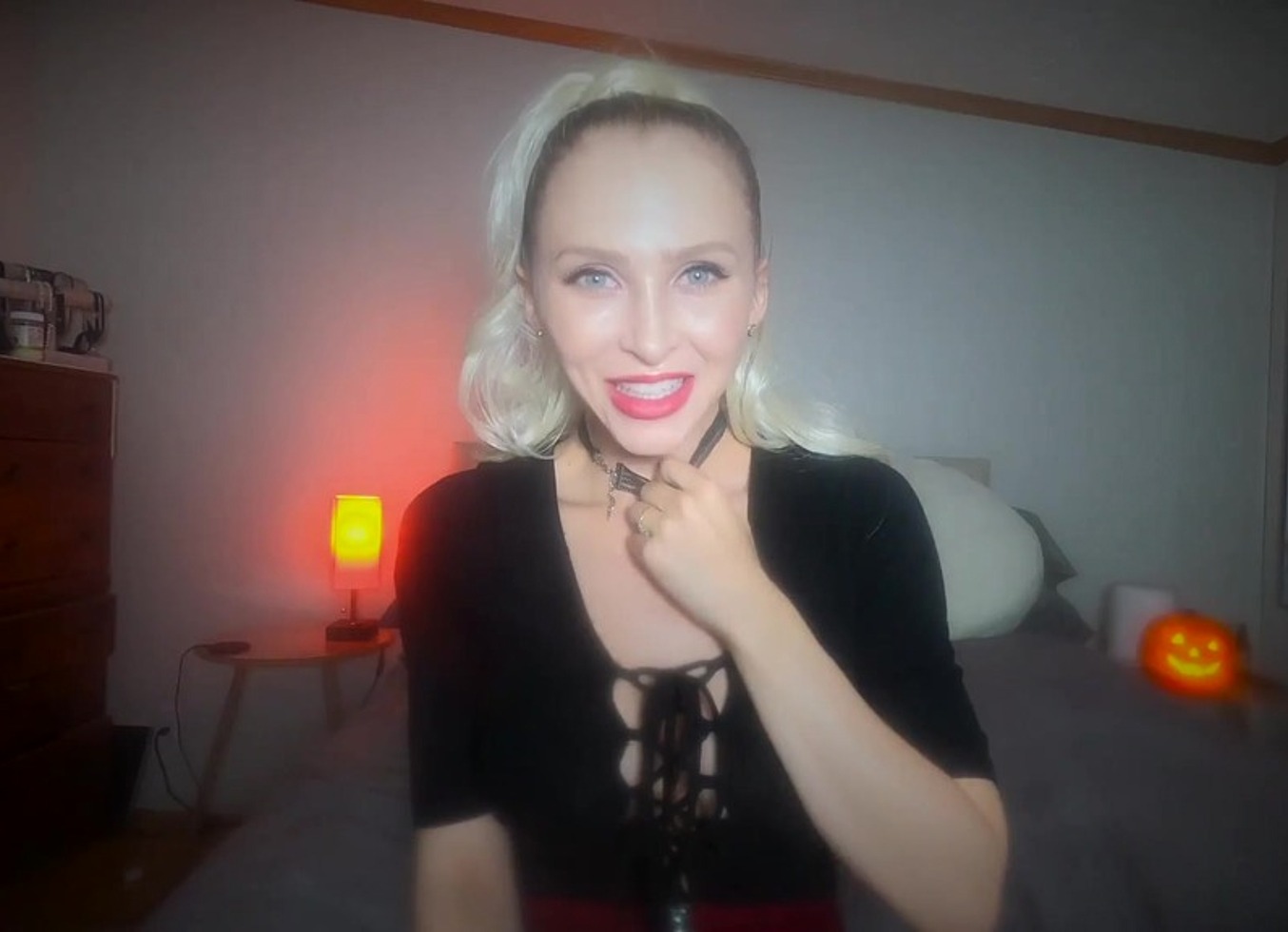 Jigsaw Halloween JOI & Pussy Play