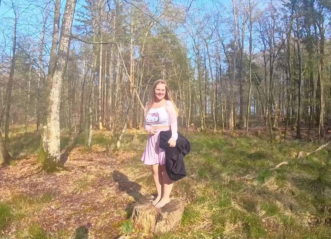 Forest Sex With A Happy Ending - I Couldn't Hold Back
