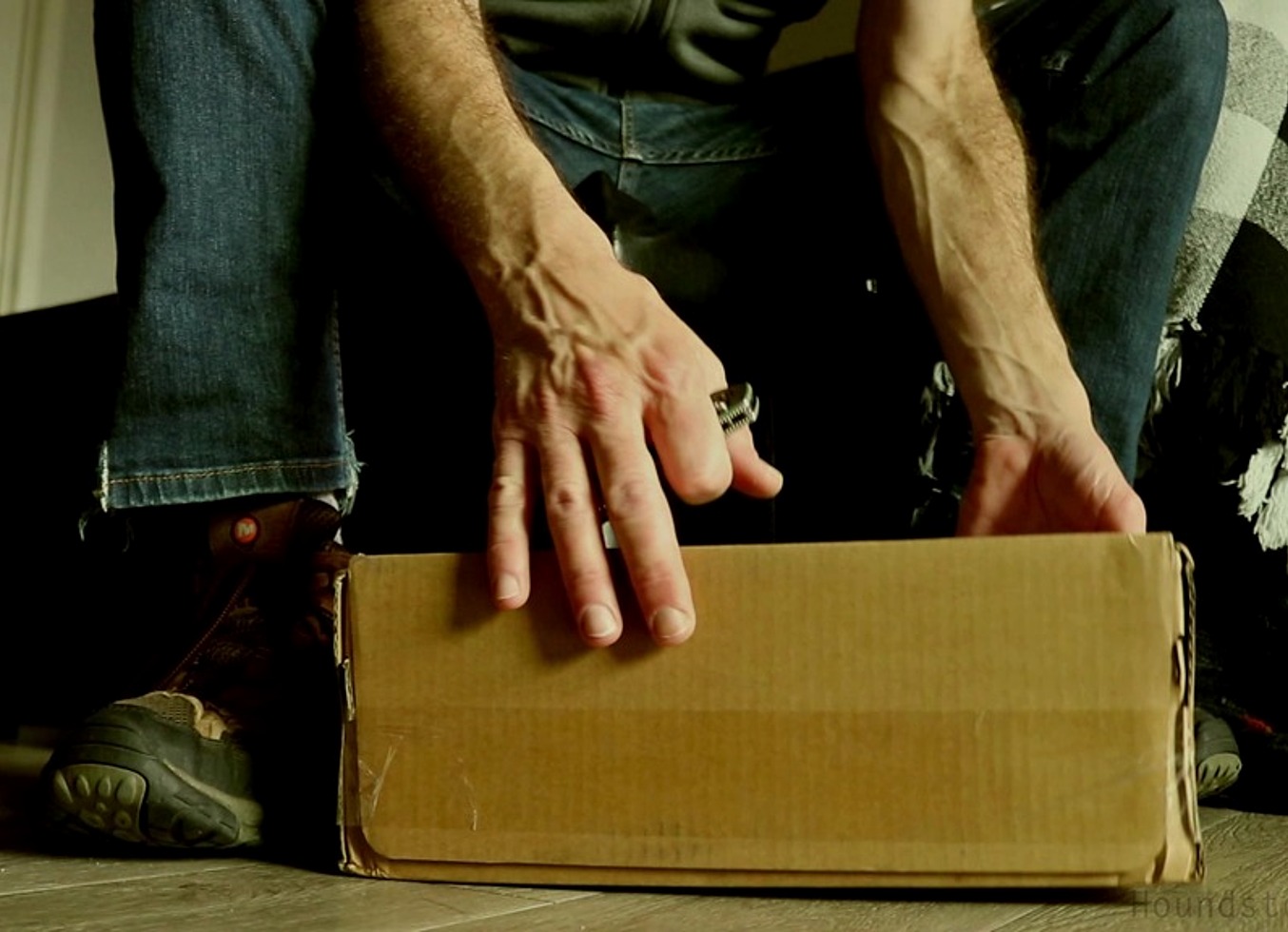 New Mens 10 And A Half Work Shoe Black