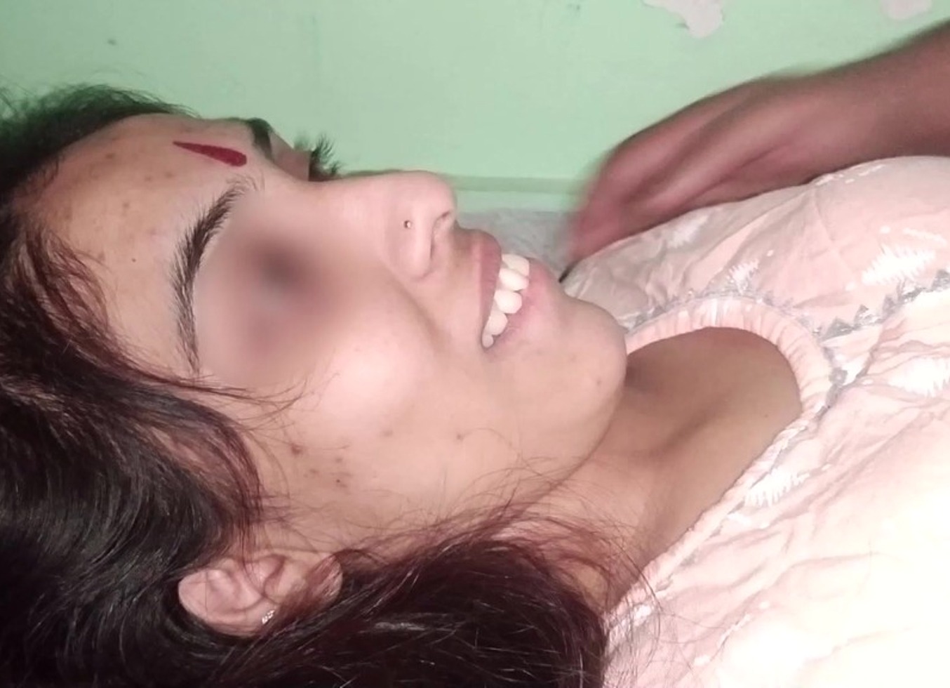 Stepdaughter Lip Kissing Stepdad