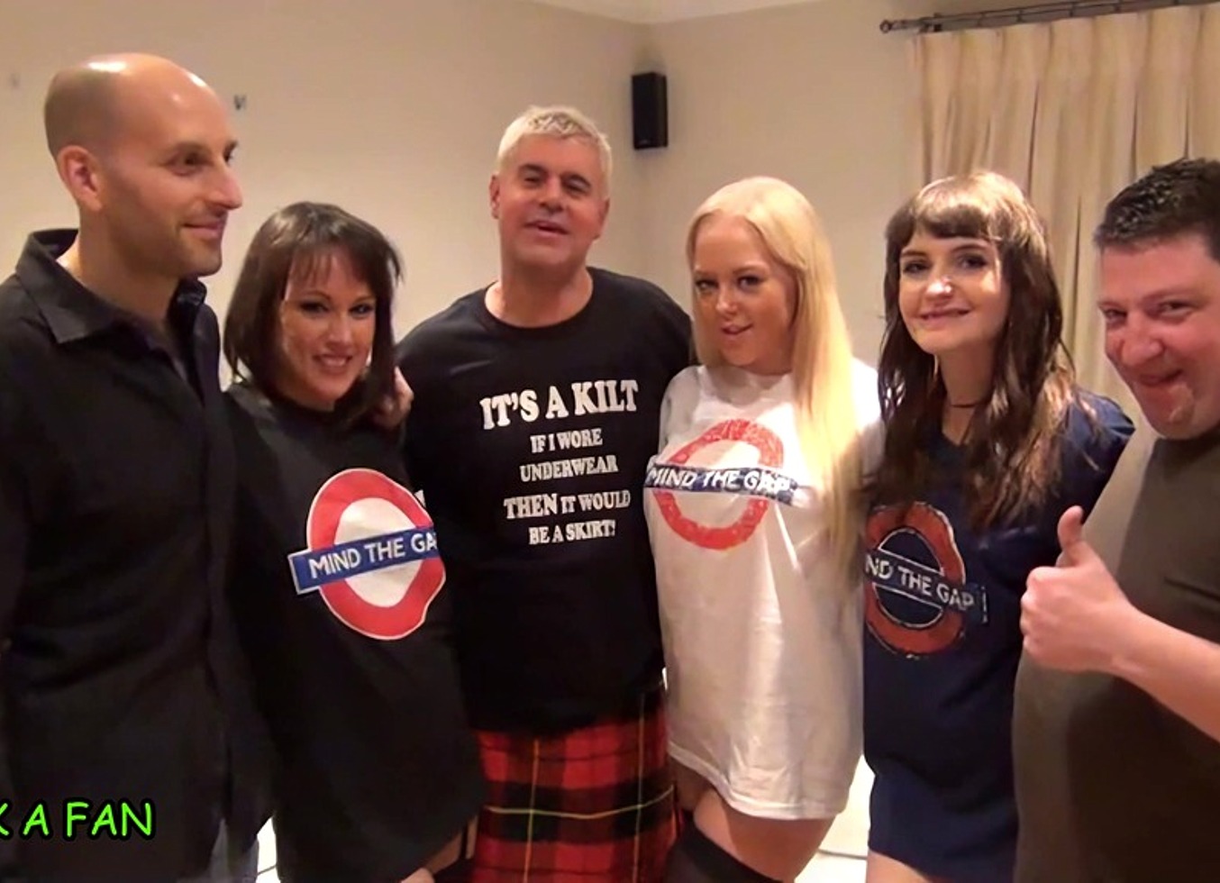Fuck A Fan 4K - Personal Trainer Matt & Fat Professor Dave Orgy W Three London Lovelies