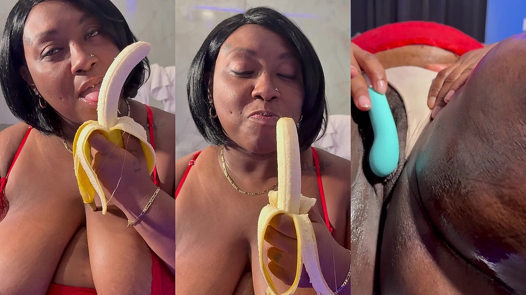 how to properly suck on a banana like a pro (Bigbootytasha) how to properly suck on a banana like a pro (Bigbootytasha)