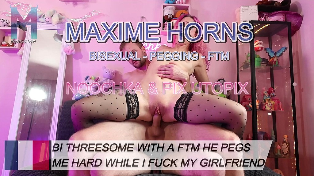 Pixutopix, Pix Utopix, Noochka, Maxime Horns: cuckold with a ftm: he pegs me, my girl catches us, gets turned on and joins the threesome (AnalVids.com) cuckold with a ftm: he pegs me, my girl catches us, gets turned on and joins the threesome (Pixutopix, Pix Utopix, Noochka, Maxime Horns)