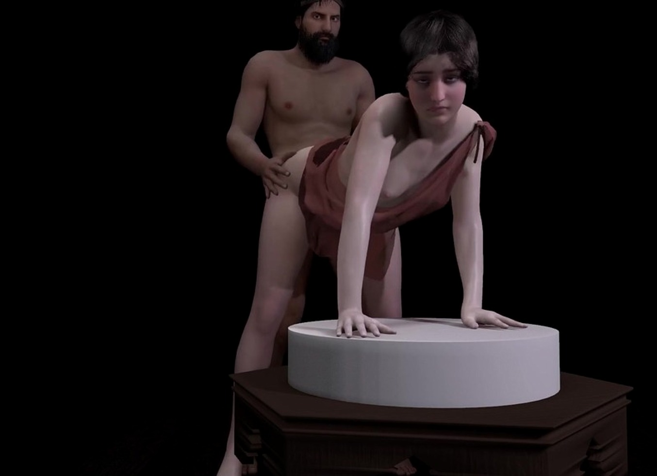 Greek Standing From the Back | 3 D Porn