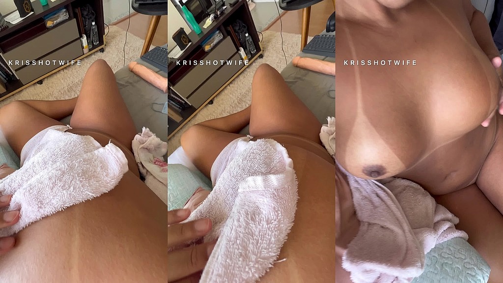 kriss shows off her tan result (Kriss hotwife) kriss shows off her tan result (Kriss hotwife)