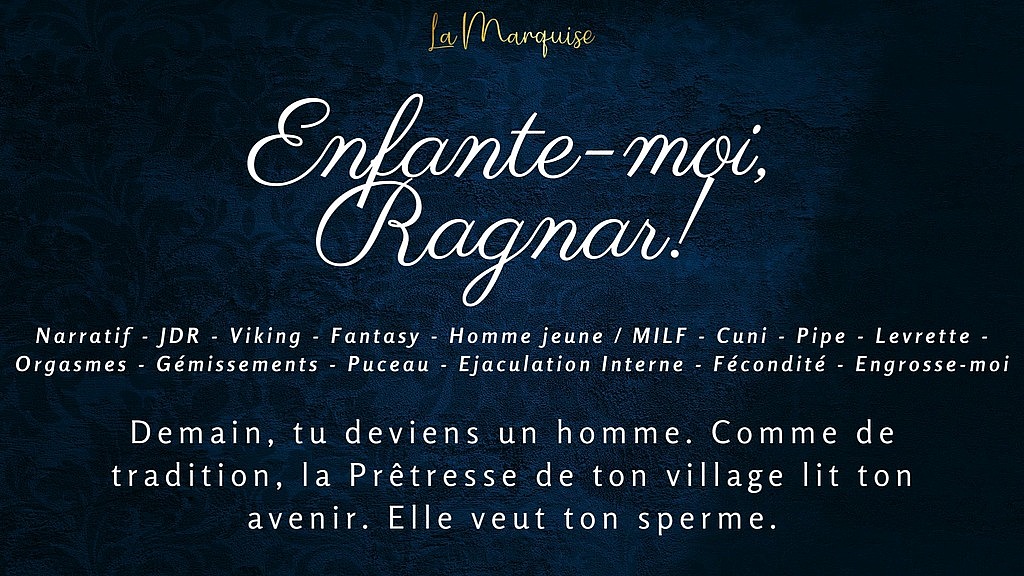 engrosse-moi, ragnar - french audio porn breeding (LaMarquise) engrosse-moi, ragnar - french audio porn breeding (LaMarquise)