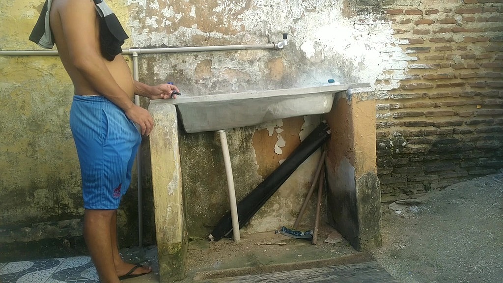Caio Vilar, Romulo Nickoo: o barbeiro dotadao espumando o rabo do cliente (AnalVids.com) o barbeiro dotadao espumando o rabo do cliente (Caio Vilar, Romulo Nickoo)