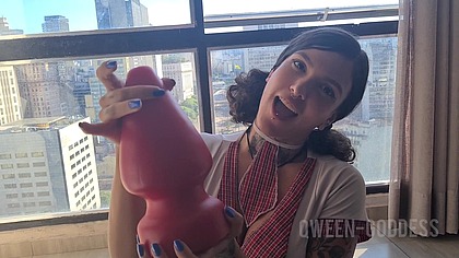 Babe girl Deep anal fucking Training