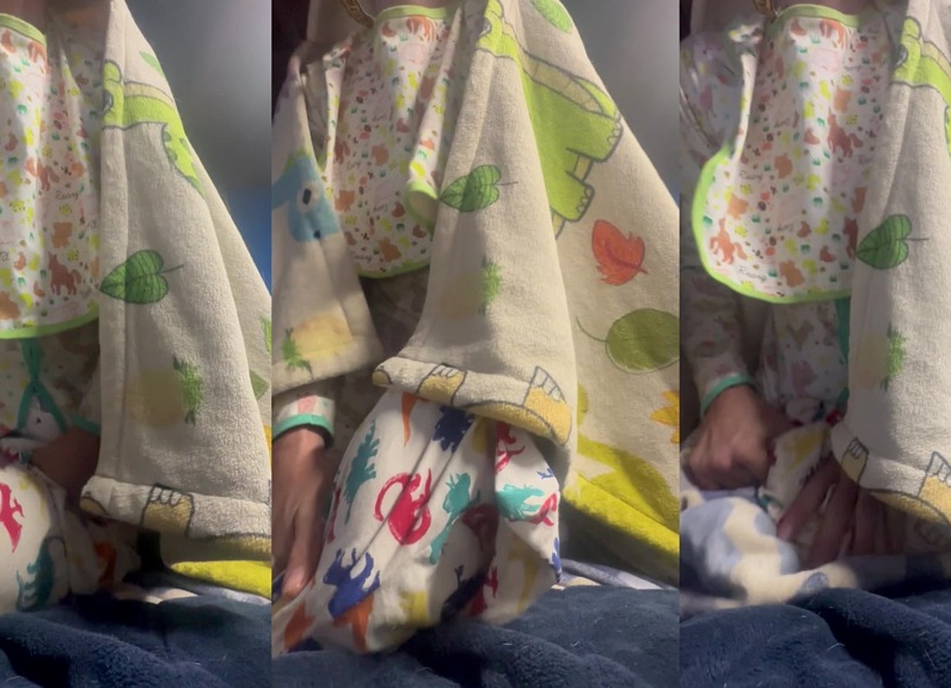 Diaper Mickel Humping His Pillow