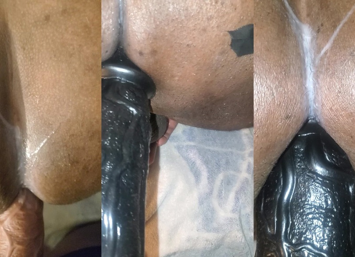 Angry Black Wife & Big Bertha Dominate Husband's Hole!!