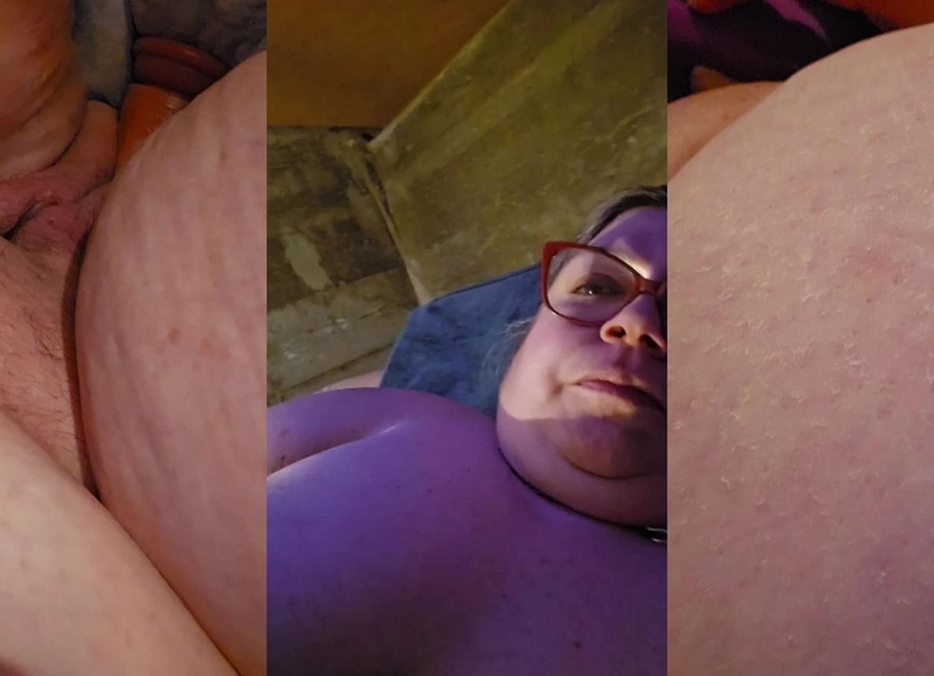 Masturbating