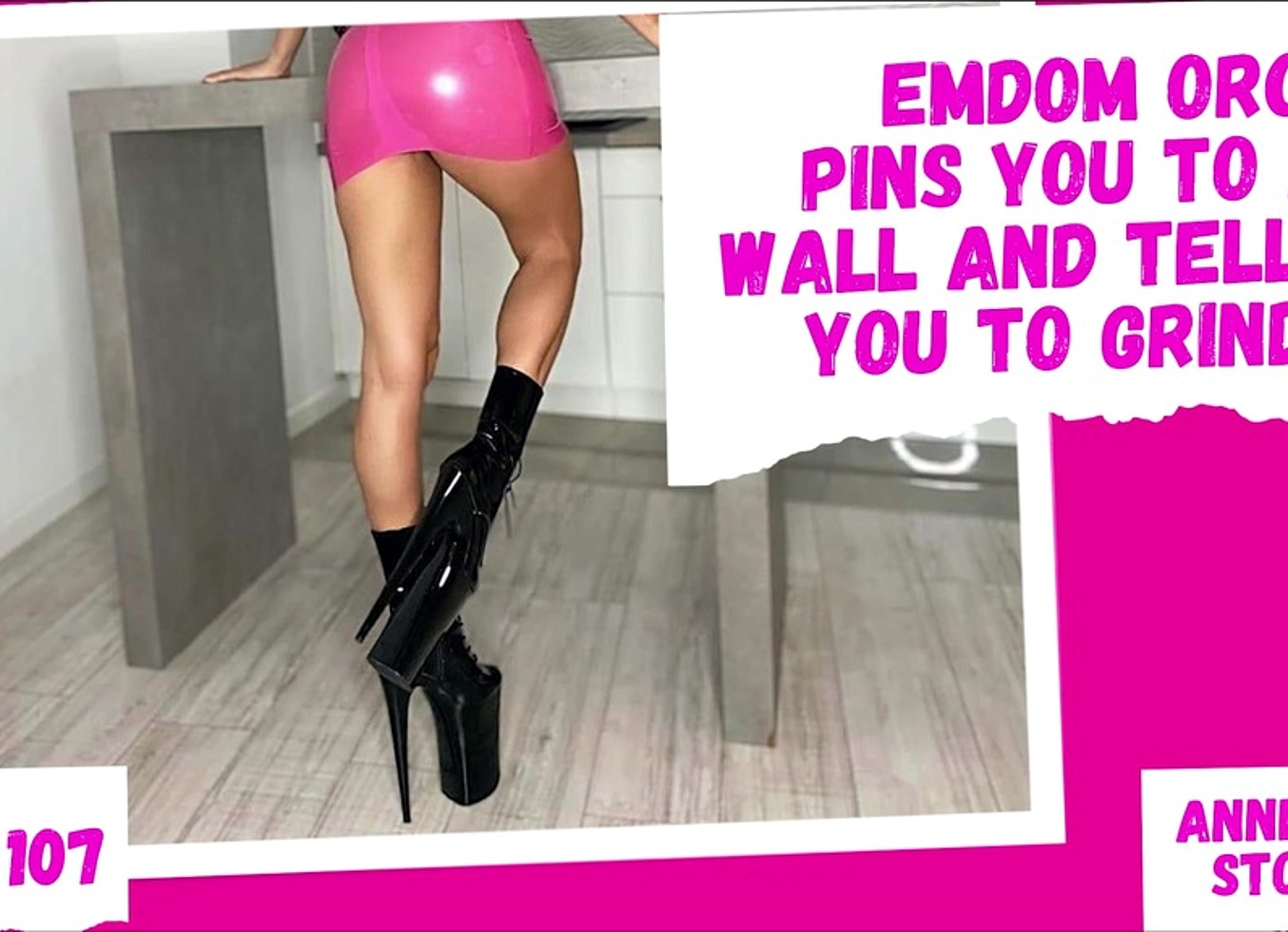 Back Against The Wall - Femdom Orc Pins You To A Wall And Tells You To Grind