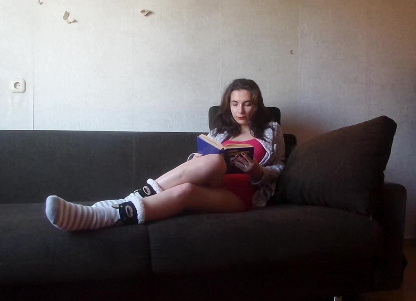 Brunette Masturbation Slut In Socks