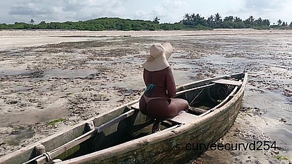 Public Beach series 1 - Flashing Twerking Full nude