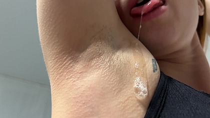 Armpits Worship, Feet Sniffing And Sweat Fetish POV Femdom With Three Dommes