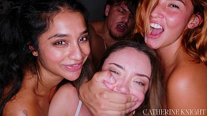 AGATHA VEGA CATHERINE KNIGHT AND YASMINA KHAN VS VICTOR RAY