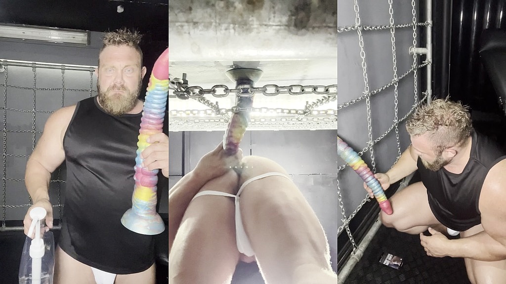 anal training with my huge toy! (JackStacked) anal training with my huge toy! (JackStacked)