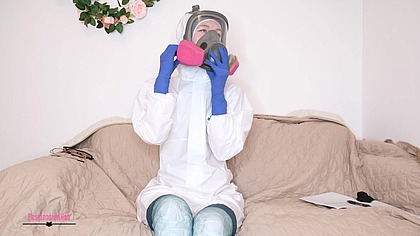 Hazmat Masturbation On The House