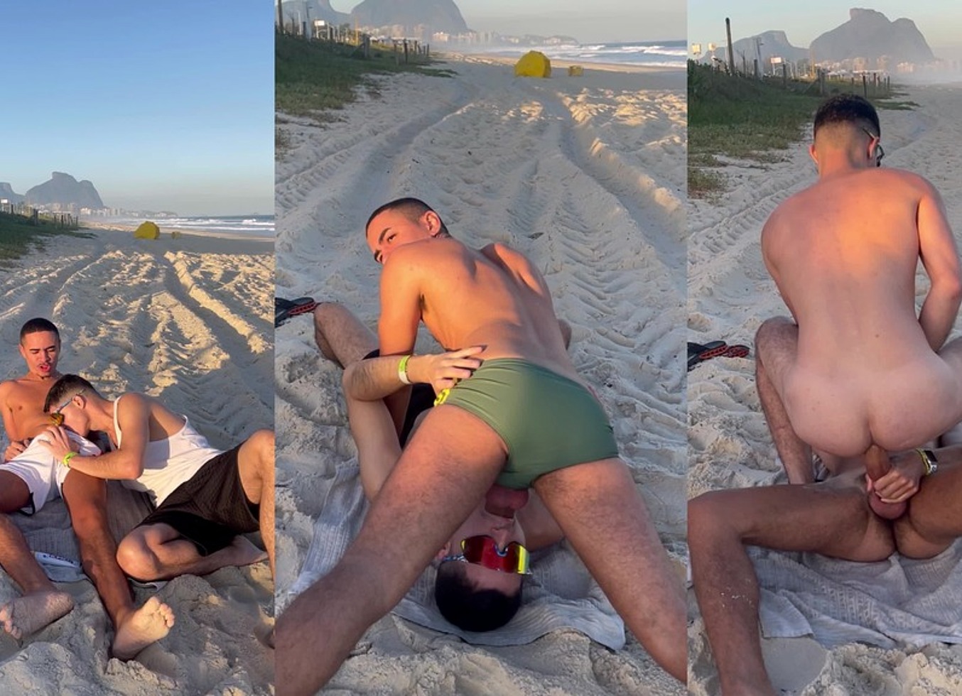 Novinhos Fudendo Em Praia Publica No Rio De Janeiro