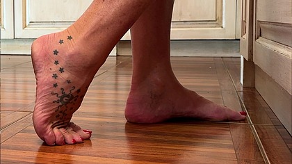 From Furry Slippers to Bare Feet in the Kitchen