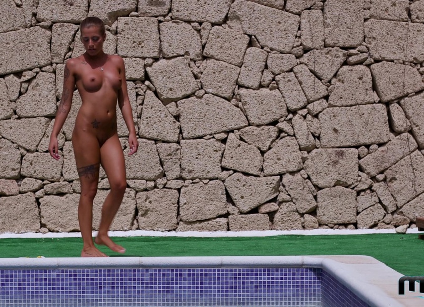 Girl in the Swimming Pool