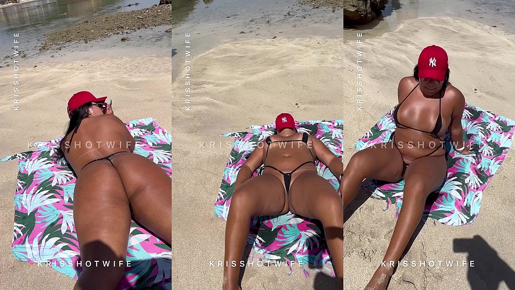 coloquei meu nano biquini e fui para a praia em morro de sao paulo bahia me exibir (Kriss hotwife) coloquei meu nano biquini e fui para a praia em morro de sao paulo bahia me exibir (Kriss hotwife)