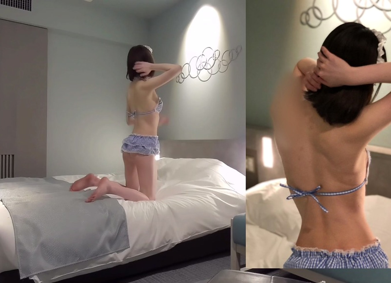 Photo Session And Sex With My Student Wearing A Micro-Mini Maid Cosplay (Photoshoot Edition: Transformation From Recruitment Suit To Sexy Costume)