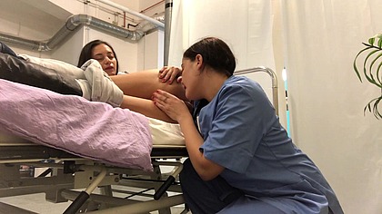 Sexy date with my nurse Dolly